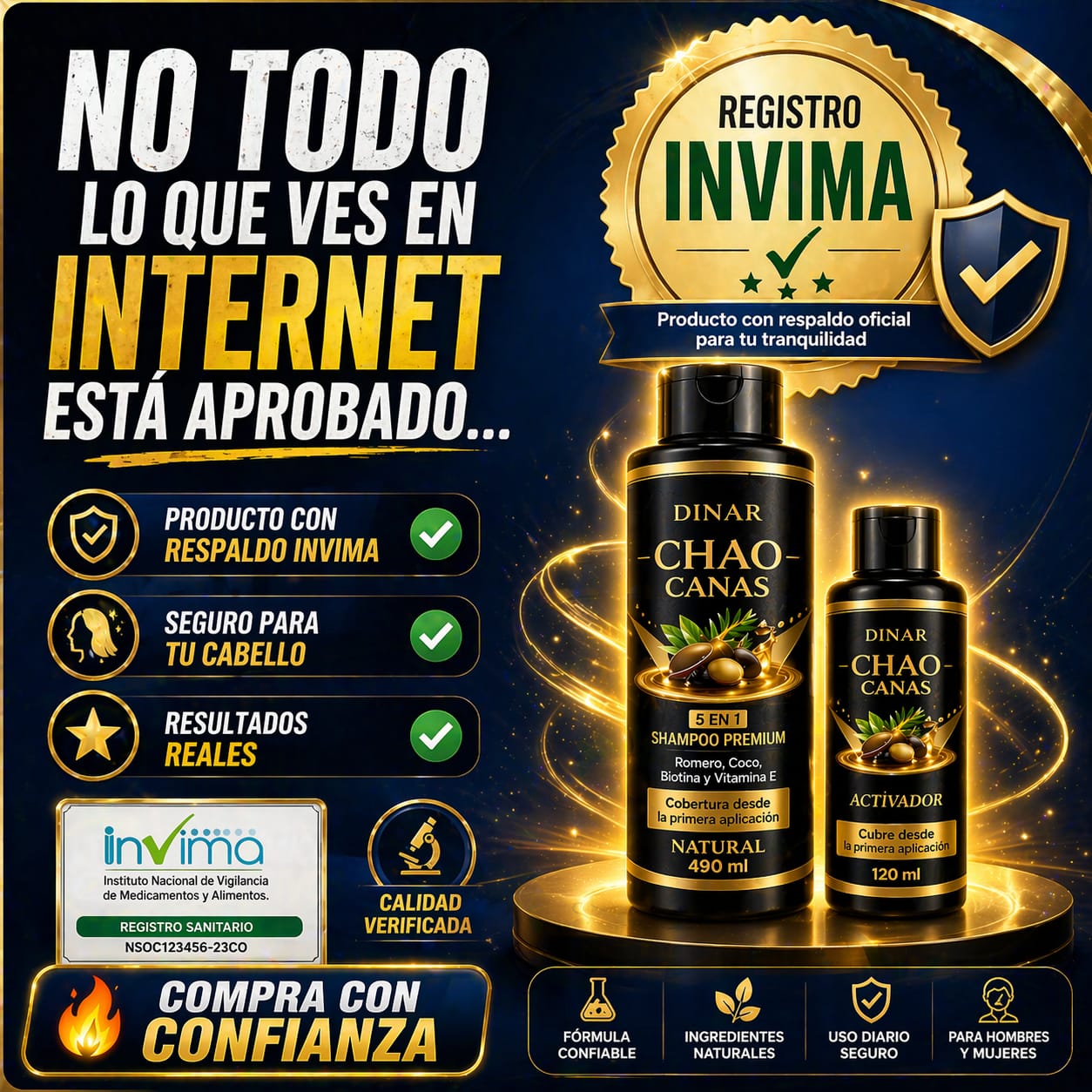 SHAMPO CHAO CANAS